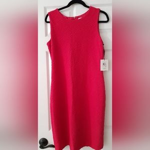 Hot pink cocktail dress